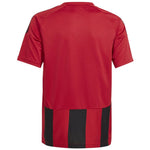 adidas Striped 24 Kids T-Shirt Red and Black IW2131 116 cm póló