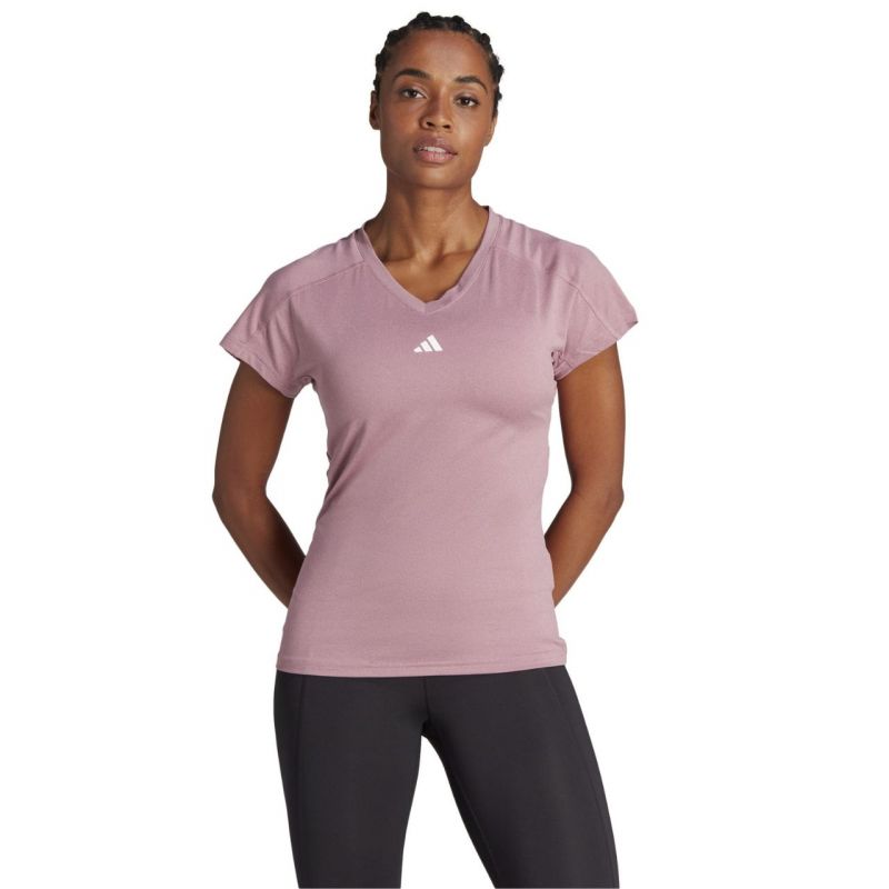 adidas Aeroready Train Essentials Minimal Branding V-Neck Tee W HZ5662 Póló