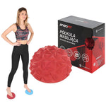 Enero Sensory Hemisphere For Massage Diamond Fit bordó training equipment