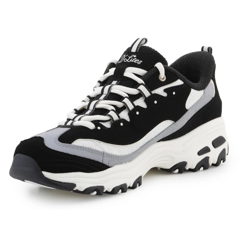 Skechers Slip-ins: Sport D'lites 150537-BKNT Black/Natural fekete utcai cipő