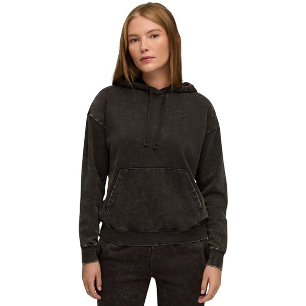 Puma ESS Elevated Relaxed Wash Hoodie W 688103 01 Pulóver