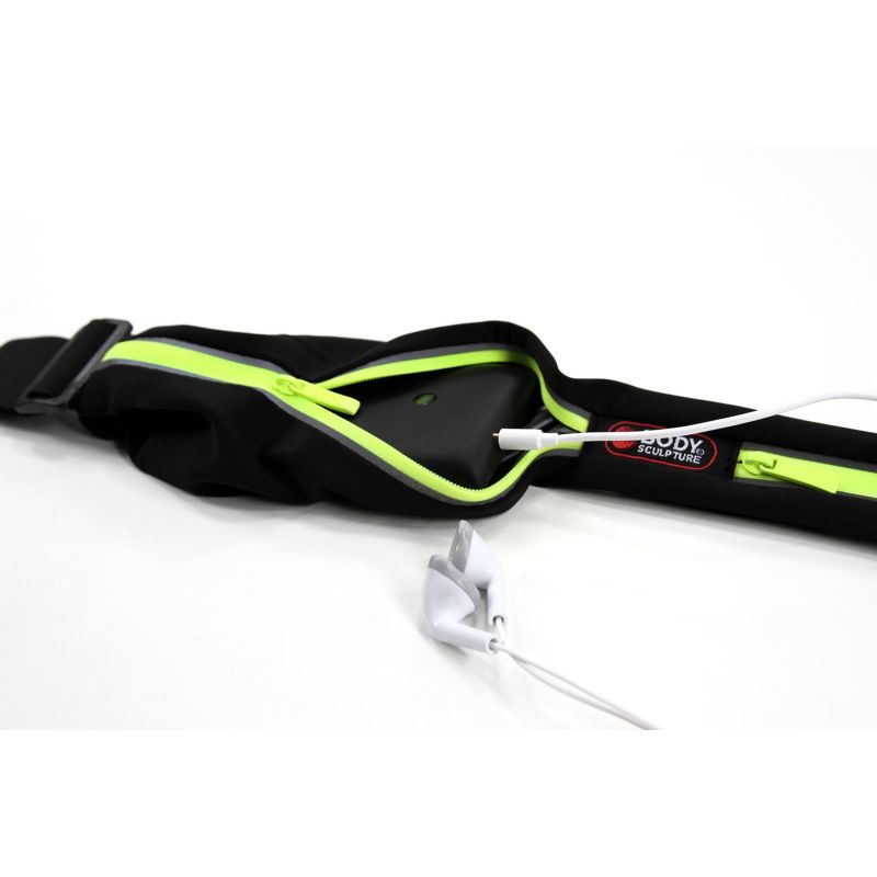 Body Sculpture BP 105 Reflective Running Belt fekete táska BP105