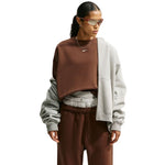 Nike Studio Fleece Women's Sweatshirt barna nadrág IM8082259