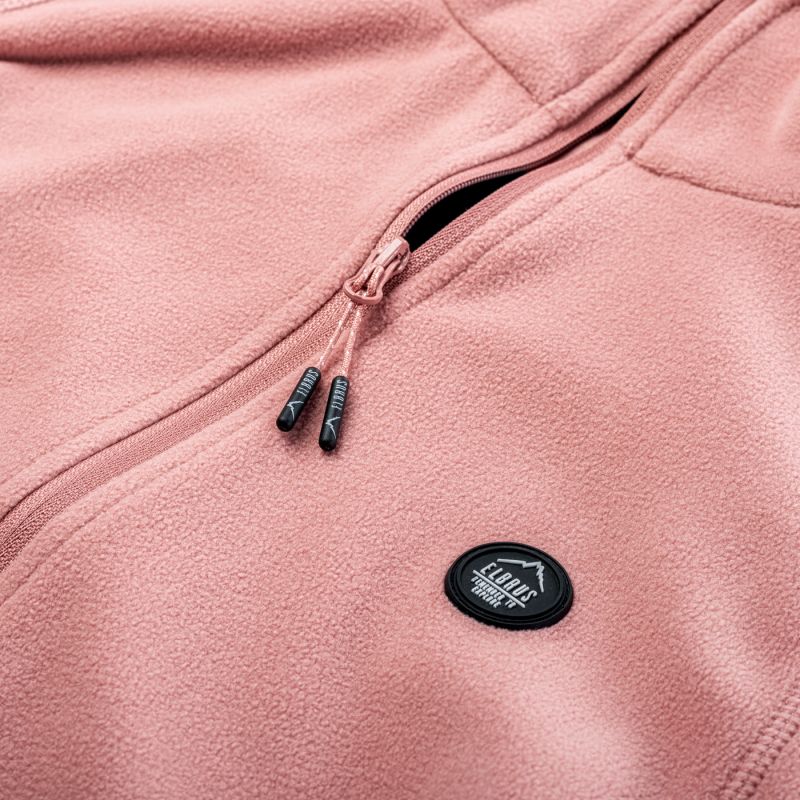 Elbrus Rivoli Jr sweatshirt rózsaszín pulóver