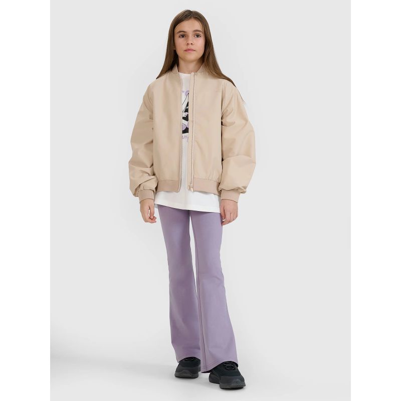 4f Girls' transitional bomber jacket 4FJWSS25TJACF184-82S Ruházat