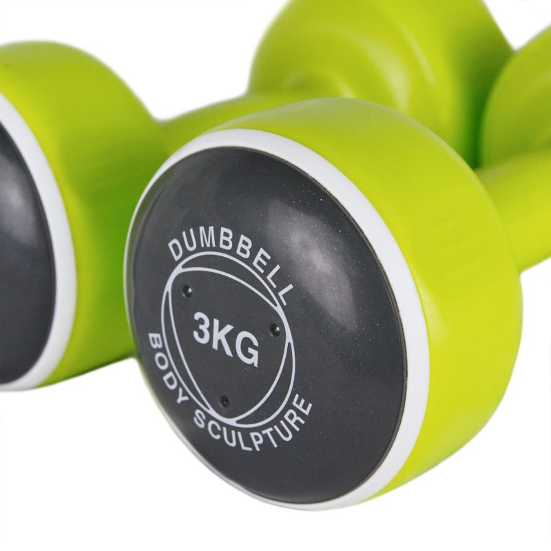 Body Sculpture Smart Bw 108D dumbbells zöld edzőfelszerelés BW108D6KG