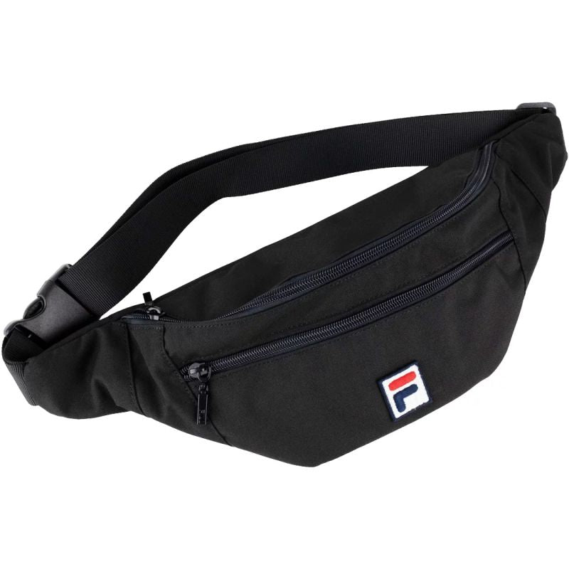 Fila Bissau Coated Canvas Waist Bag fekete sachets, belts, bags
