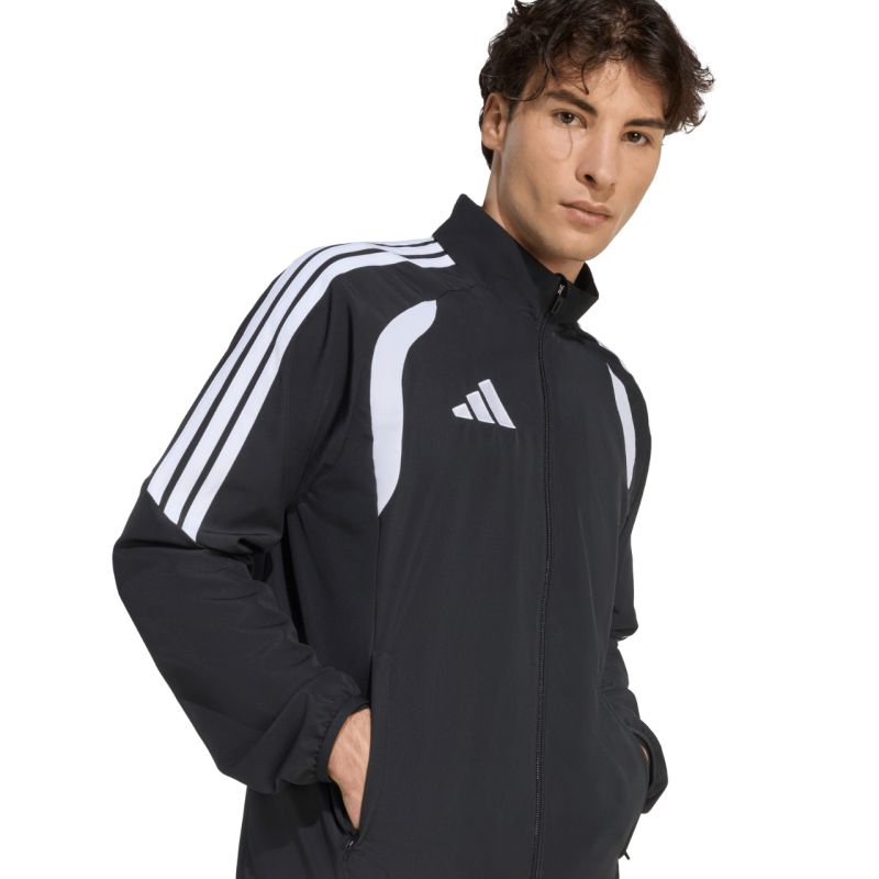 Adidas Tiro 26 League Presentation Men’s Black Sweatshirt fekete férfi pulóver JZ9049