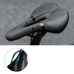 Rockbros 8182 city bicycle saddle, comfortable, anatomical - black