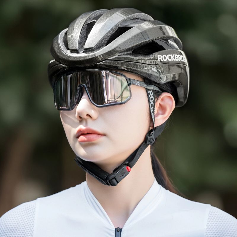 Rockbros LK-79 Bike Helmet 58–62 cm - Gray szary helmets, lights