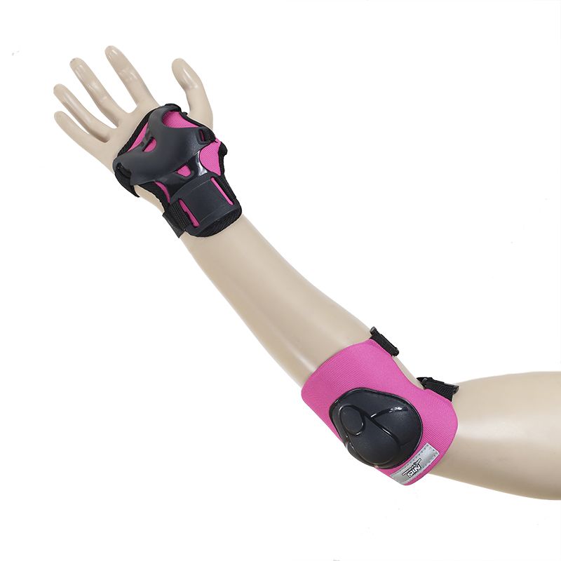 Nils Extreme Protectors Set Black and Pink H210 Size fekete védőfelszerelés