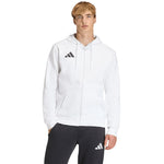 Men's adidas Entrada 26 FZ Hoody white KF5943 fehér kapucnis pulóver