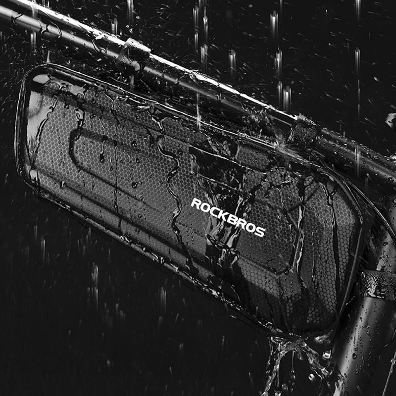 Rockbros B66 waterproof bicycle for frame - black 1.5 l táska