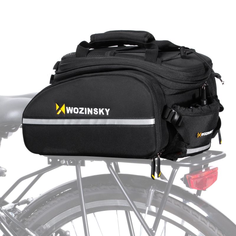 Wozinsky large bike rack 35l + rain cover black ( ) fekete táska 304004-63970