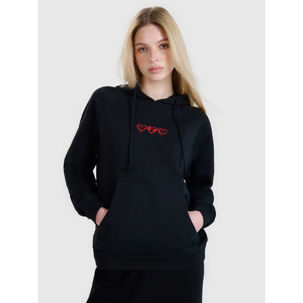 4f Women's sweatshirt with hood, open, 4FRSS25TSWSF2265-20S General