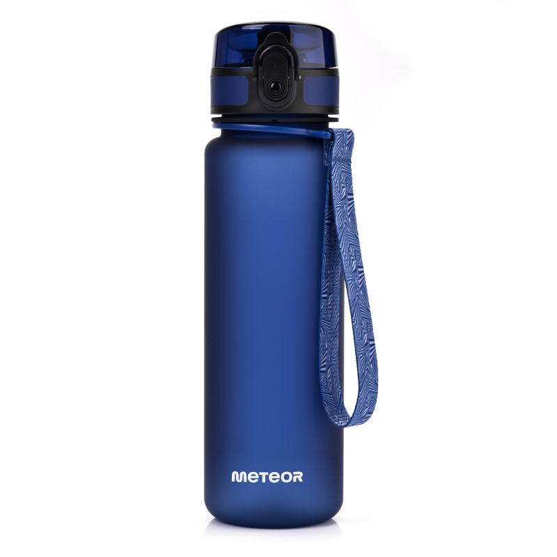 Meteor 650 ml navy blue sports bottle uniw water bottles, training equipment