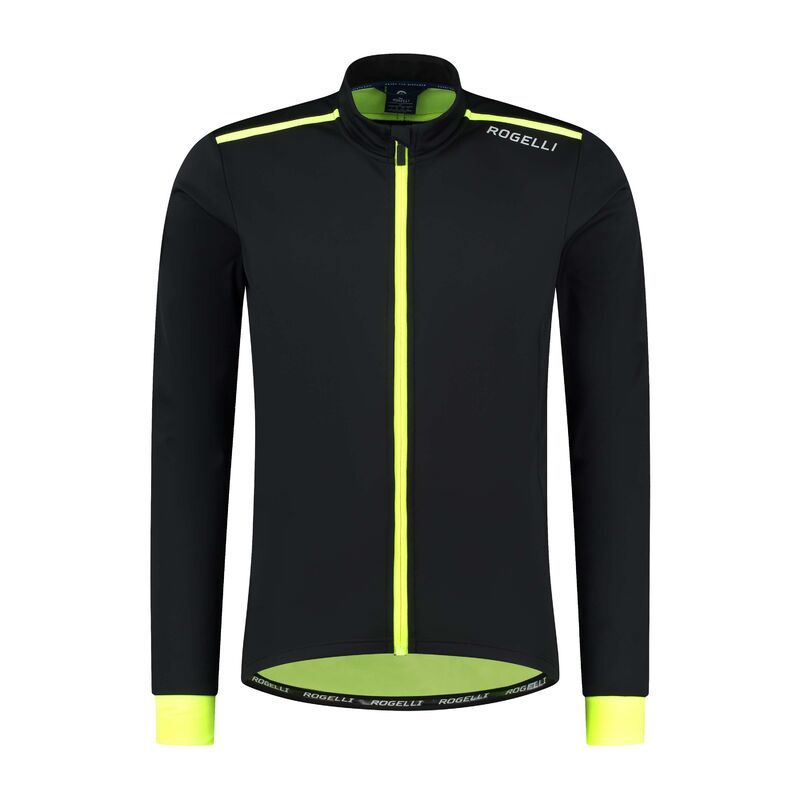 Rogelli CORE winter jacket black-fluor 128–140 fekete kötött sapka SIROG351962.128.140