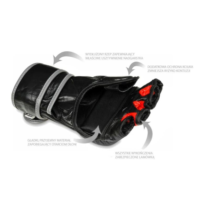 DBX Bushido MMAM Gloves - Ninja - LegacySeries kesztyű