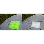 Enero 4-Person Cool Black-Green Camp Tent zöld tents, tourist equipment
