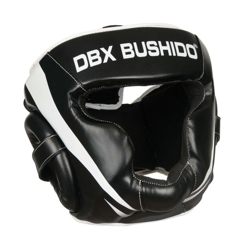 DBX Bushido Boxing Helmet - Phantom White fehér helmets, martial arts equipment