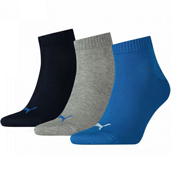Puma Unisex Quarter Plain Socks 3 pairs 271080001 277 Zokni