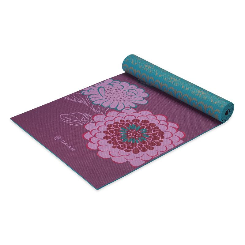 Double-sided Yoga Mat "KIKU" 6 MM lila nadrág