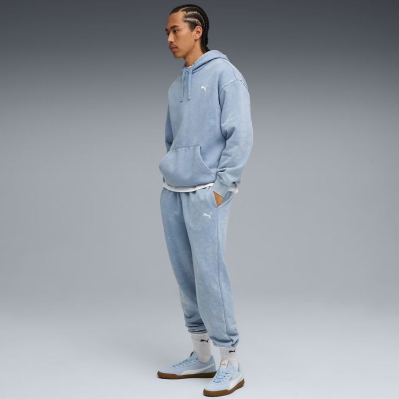 Puma ESS Elevated Relaxed Wash Hoodie M 688049 34 Pulóver