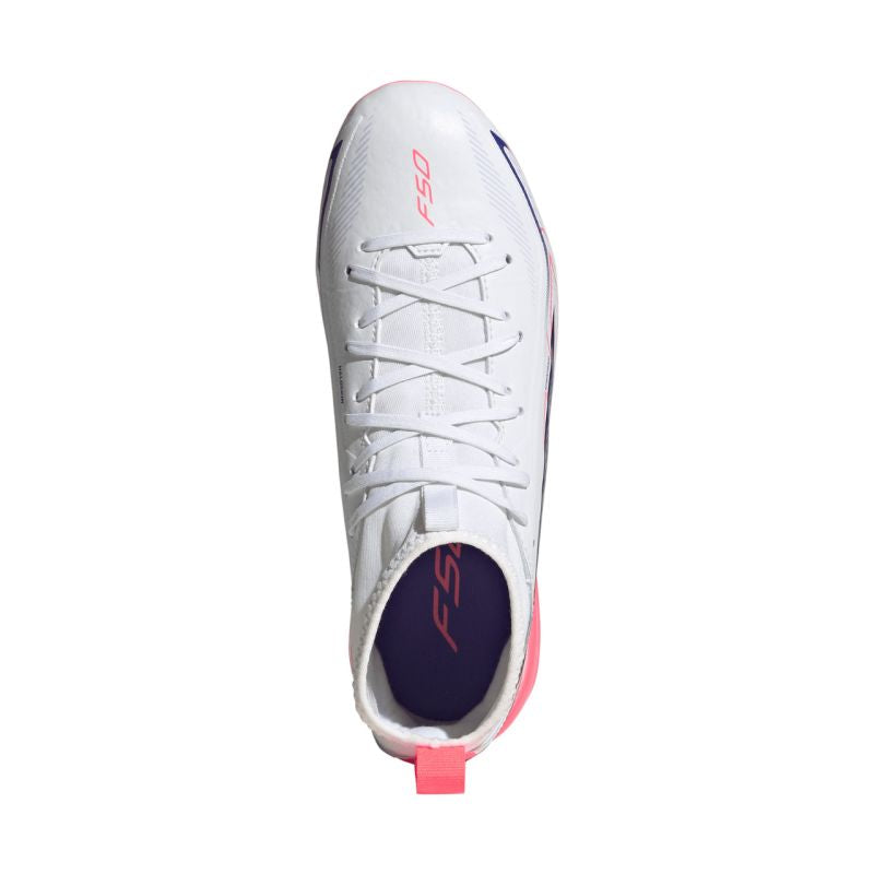 Adidas F50 Hyperfast League Mid FG Kids' Soccer cipő KK1316