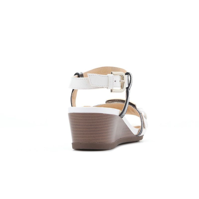 Geox D Marykarmen DW D828QD 05402 C0899 wedge fehér utcai cipő