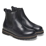 Birkenstock Highwood Slip On M LENA Black men's Chelsea boots made of genuine leather (1025764) Cipő