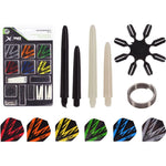 XQMAX Dart Accessories 84 Pcs fekete dart felszerelés GSP-7082220