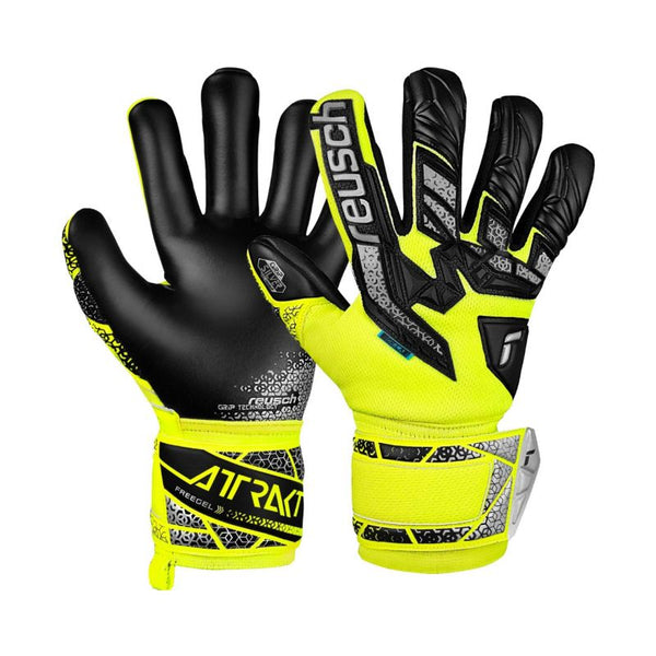 Reusch Attrakt Freegel Silver Jr 5572235 2025 Goalkeeper Gloves Kesztyű
