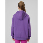 Girls' loose sweatshirt with hood 4F