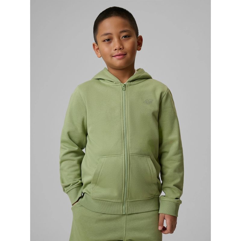 Boy's regular hooded sweatshirt 4F 4FJRSS26TSWSM2749-47S sweatshirts
