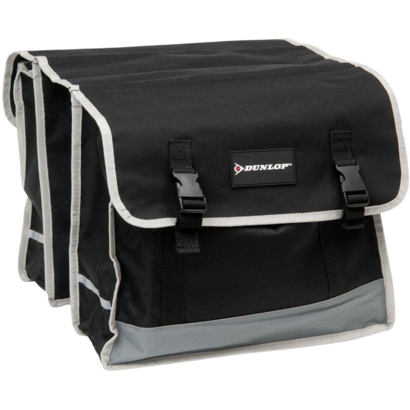 Dunlop double pannier rack bicycle 26L fekete táska 417400