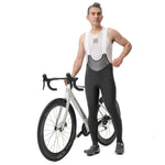Rockbros ROAD TO SKY Men's Cycling with Pad S - Black s \ czarny nadrág