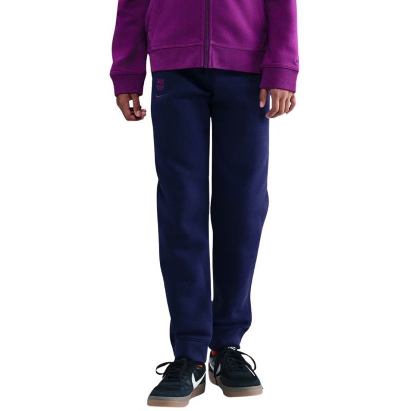 Nike FC Barcelona 25/26 Tech Fleece Kids' Navy 594 kék nadrág 153557S