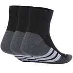 adidas Cushioned Performance Climacool Qrt 3P socks JC6446 fekete zokni