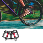 Rockbros 2020-12CBK Platform Aluminum Bicycle Pedals - Black