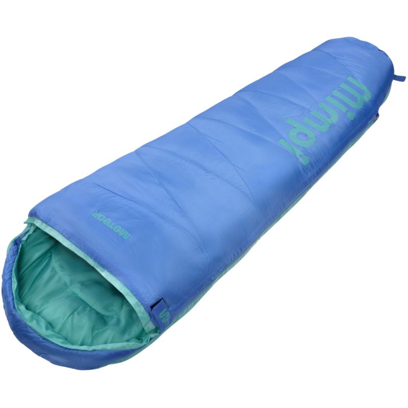 Meteor Mimpi Jr Sleeping Bag kék tourist equipment, sleeping bags
