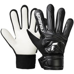 Reusch Attrakt Starter Solid Junior Gloves 56 72 514 fekete kapuskesztyű