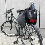 Wozinsky Bike Pannier Rack with Shoulder Strap 9L (Rain Cover Included) Black ( ) fekete táska 304004-63973