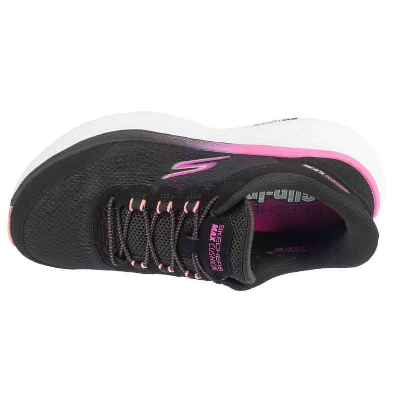 Skechers Slip-Ins: Max Cushioning Endeavour – Cardova Black, Size fekete cipő 129474-BKPK