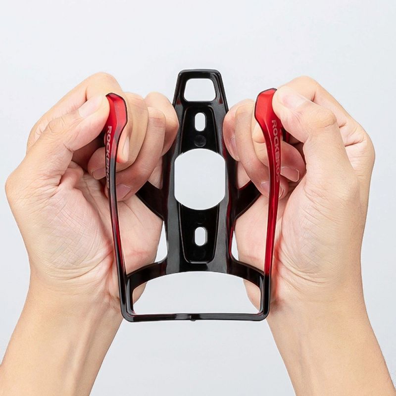Rockbros FK338 Bike Bottle Holder - Black and Red piros water bottles, training equipment