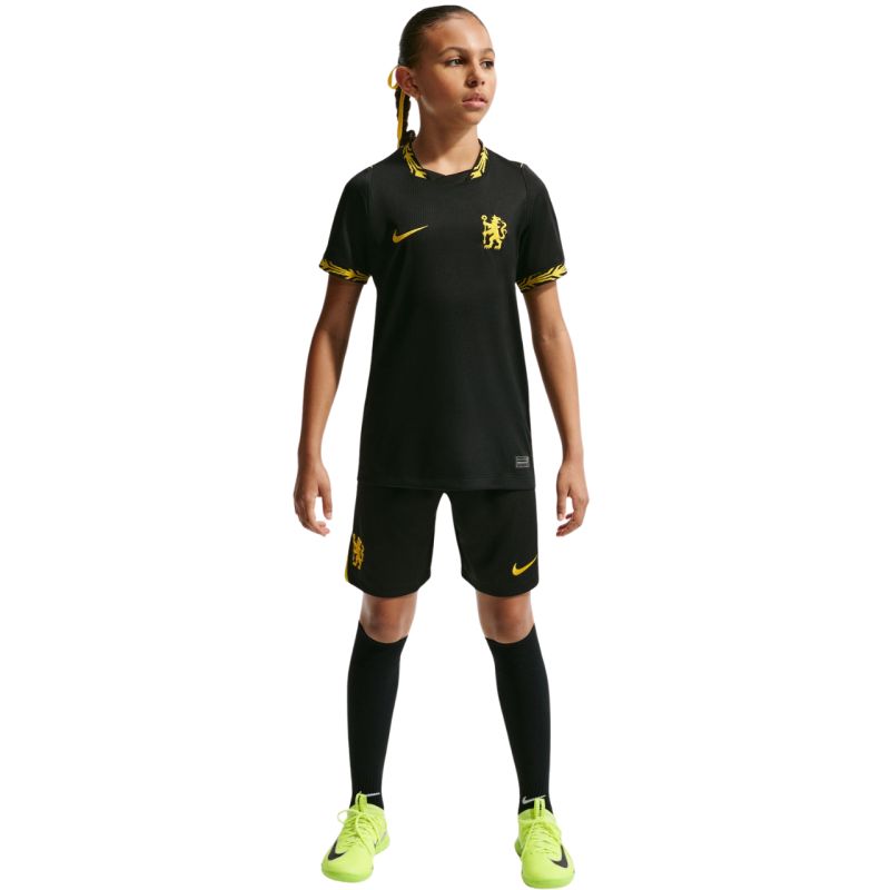 Nike Chelsea FC Stadium 2026/27 Kids' Jersey Black fekete póló II1707011