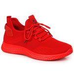 Inny NEWS M EVE266B red textile sports Utcai cipő