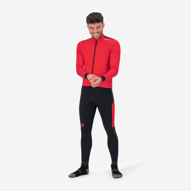 Rogelli CORE long sleeve t-shirt red 4XL piros póló