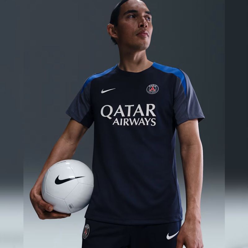 Nike PSG Strike Men's T-Shirt Navy HJ7758 kék póló