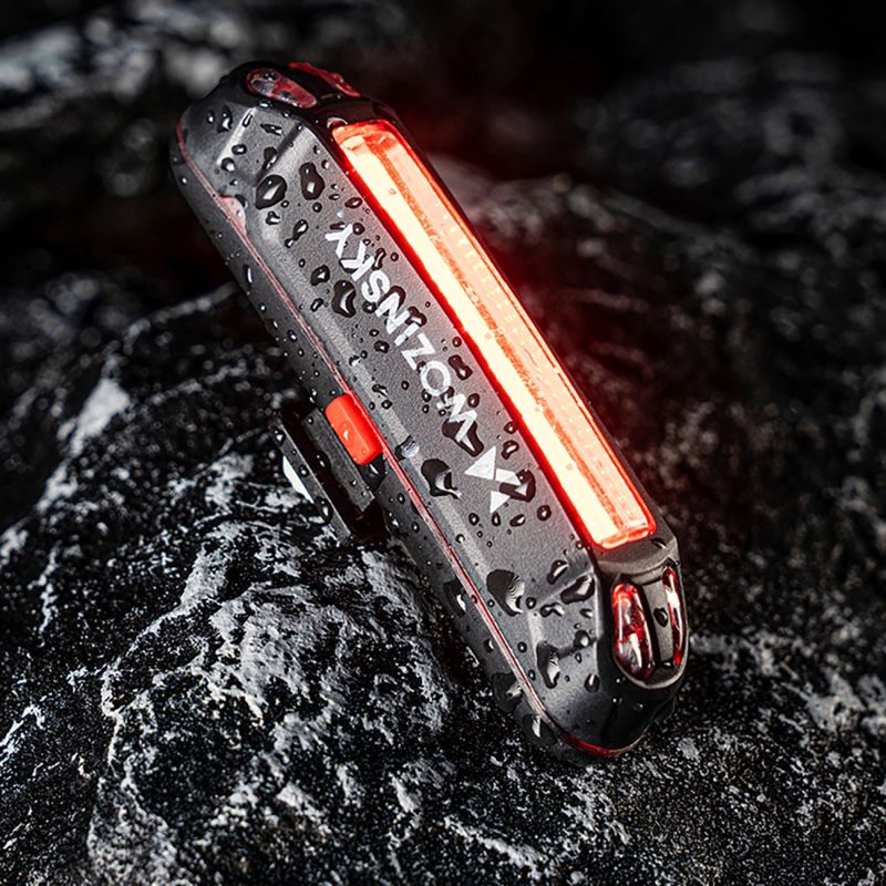 Wozinsky Front (400 lm) and Rear USB-C Bike Light Set - Black fekete készlet 304004-184365