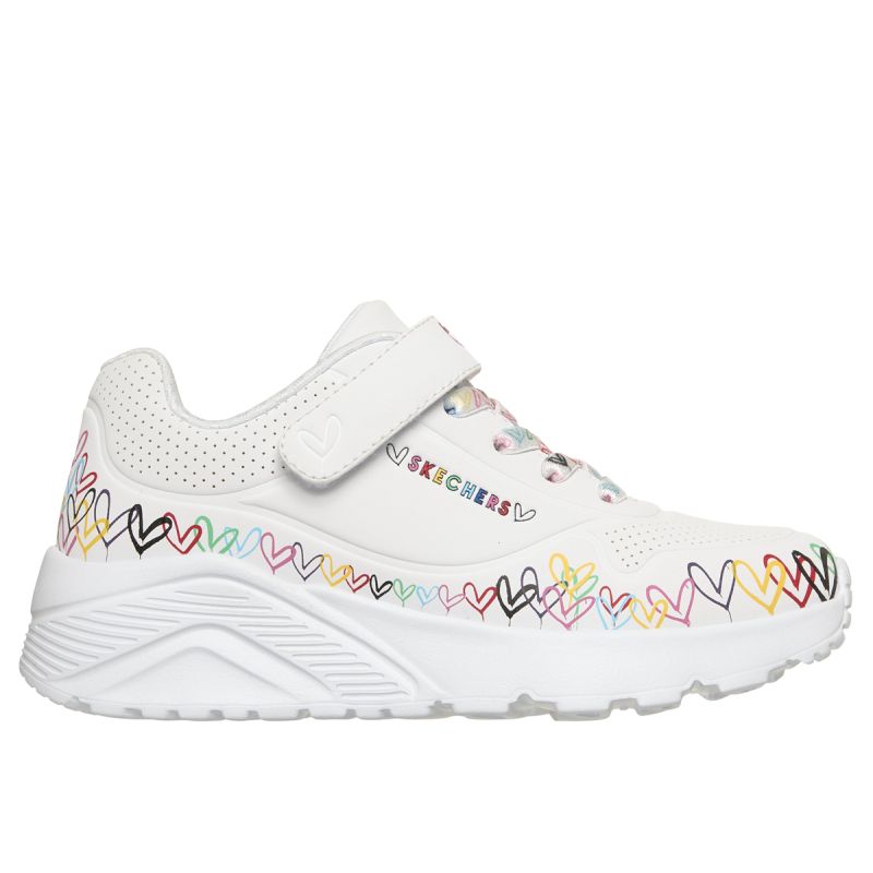 Skechers Kids' UNO LITE HEART CRAZE Sneakers 314091L WMLT utcai cipő
